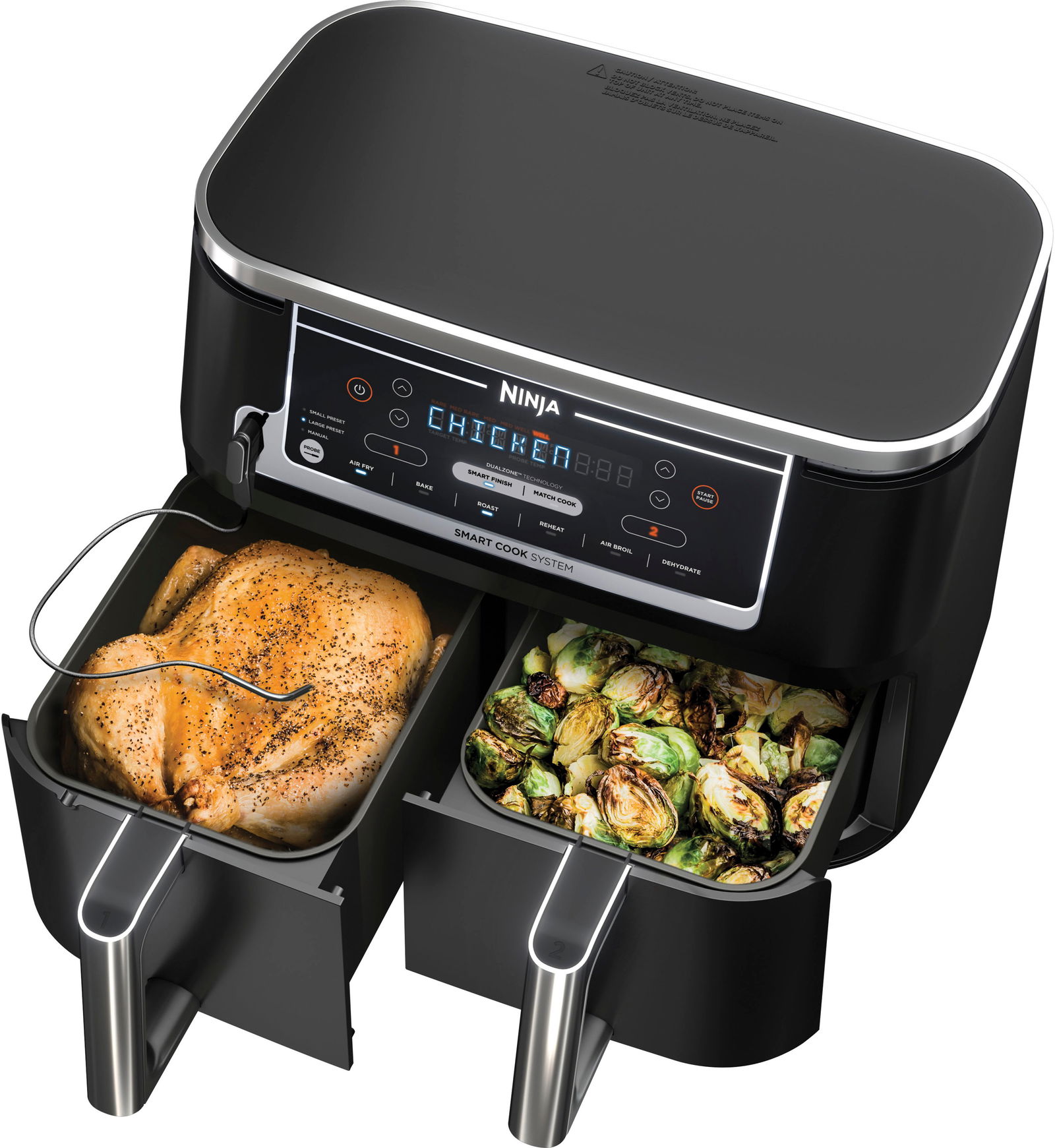 Ninja DZ550 Foodi DualZone Smart XL Air Fryer - Jody's Bakery